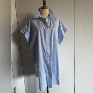 H & M Blue Mini Dress Tunic L
